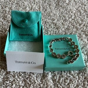 Tiffany & Co. Silver Tiffany 1837 Circle Bracelet